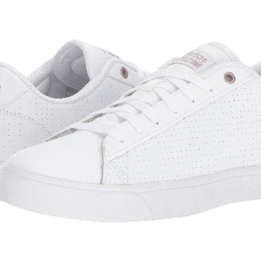 2 FOR $20 Adidas Cloudfoam White Leather